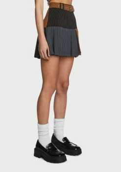 The Ragged Priest Bottoms Smash Pleated Skirt