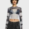 Hot Sale βοΈ The Ragged Priest Tops Division Mesh Top π₯° 1 The Ragged Priest Tops Division Mesh Top