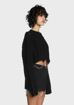 Buy ⌛ The Ragged Priest Widow Knit Sweater Tops ✨ 10 The Ragged Priest Widow Knit Sweater Tops