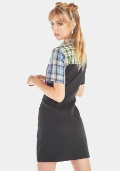 Budget 🎉 The Ragged Priest Snapped Mini 👗 Dress 👗 Dresses 😀 9 The Ragged Priest Snapped Mini Dress Dresses