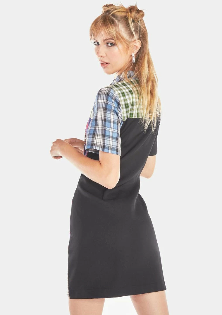 Budget 🎉 The Ragged Priest Snapped Mini 👗 Dress 👗 Dresses 😀 6 The Ragged Priest Snapped Mini Dress Dresses