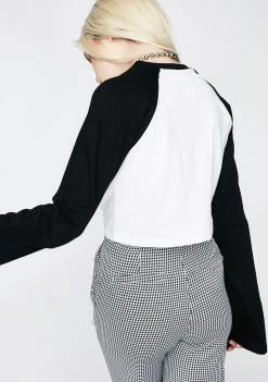 Cheapest ⌛ The Ragged Priest Starstruck Crop Long Sleeve ⭐ 10 The Ragged Priest Starstruck Crop Long Sleeve