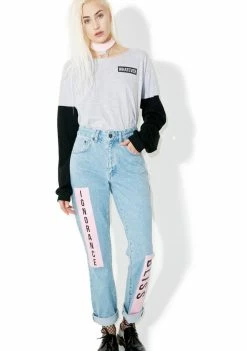 The Ragged Priest Bottoms Euphoria Mom Jeans