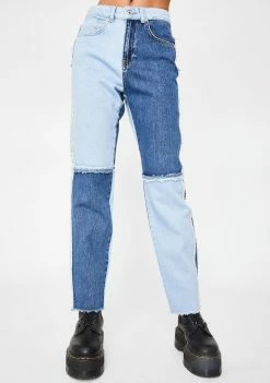 The Ragged Priest Bottoms Equilibrium Quarter Panel Jeans
