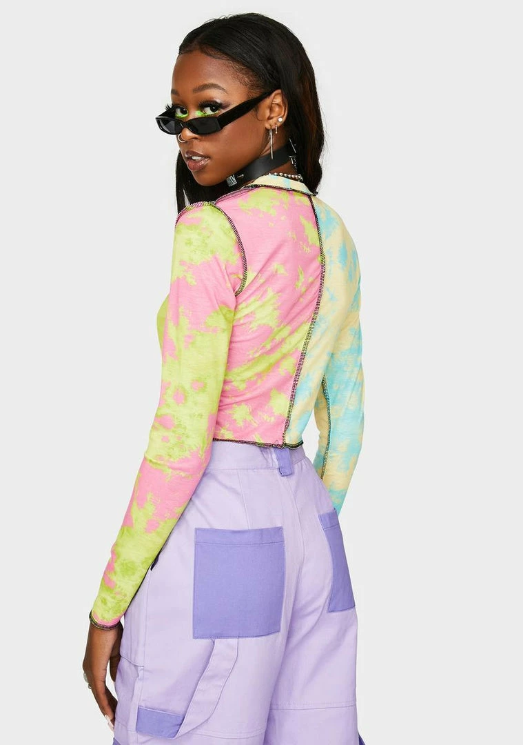 Buy π€© The Ragged Priest Amp Tie Dye Long Sleeve Top Tops π 6 The Ragged Priest Amp Tie Dye Long Sleeve Top Tops