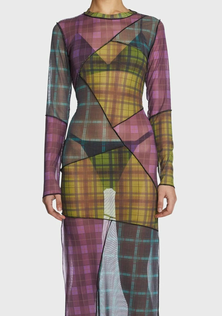 Deals ⌛ The Ragged Priest Fractured Mesh 👗 Dress 🔔 4 The Ragged Priest Fractured Mesh Dress