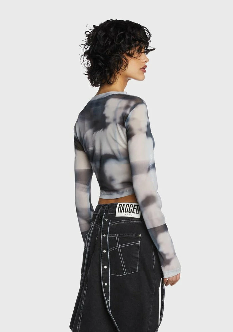 Hot Sale βοΈ The Ragged Priest Tops Division Mesh Top π₯° 5 The Ragged Priest Tops Division Mesh Top