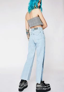 Budget π The Ragged Priest Bottoms Popper π Jeans π₯ 10 The Ragged Priest Bottoms Popper Jeans