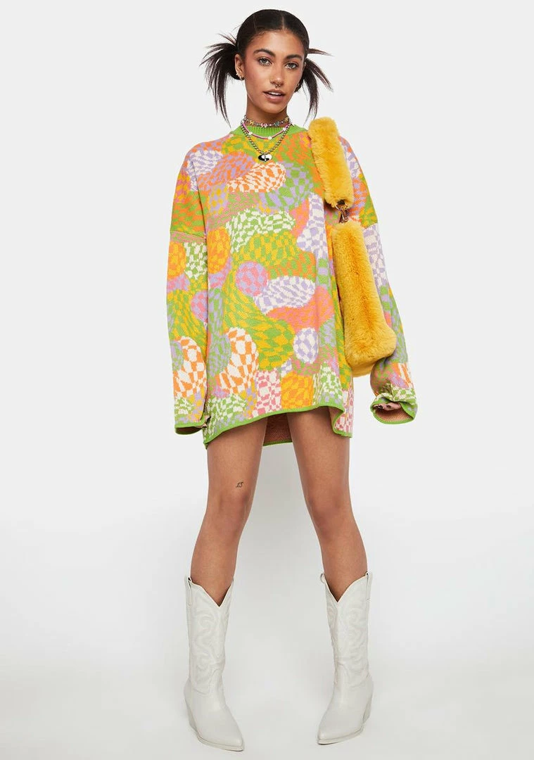 Buy 😉 The Ragged Priest Hedonist Knit Sweater ✔️ 5 The Ragged Priest Hedonist Knit Sweater