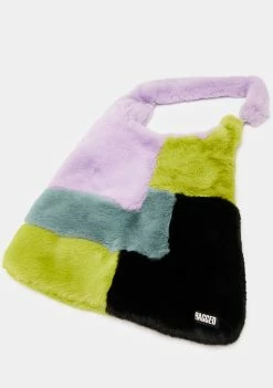 The Ragged Priest Bags & Wallets Jumble Faux Fur Tote Bag