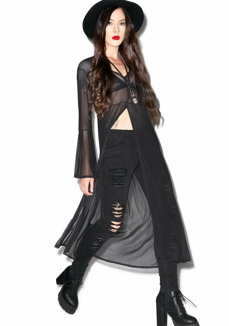 Discount 🎉 The Ragged Priest Witchcraft Mesh 👗 Dress 👗 Dresses 🥰 3 The Ragged Priest Witchcraft Mesh Dress Dresses