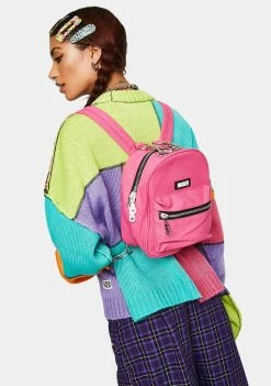 The Ragged Priest Pink Modest Mini Backpack Bags & Wallets