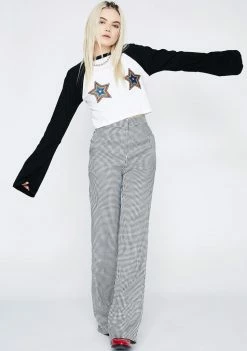 Cheapest ⌛ The Ragged Priest Starstruck Crop Long Sleeve ⭐ 11 The Ragged Priest Starstruck Crop Long Sleeve