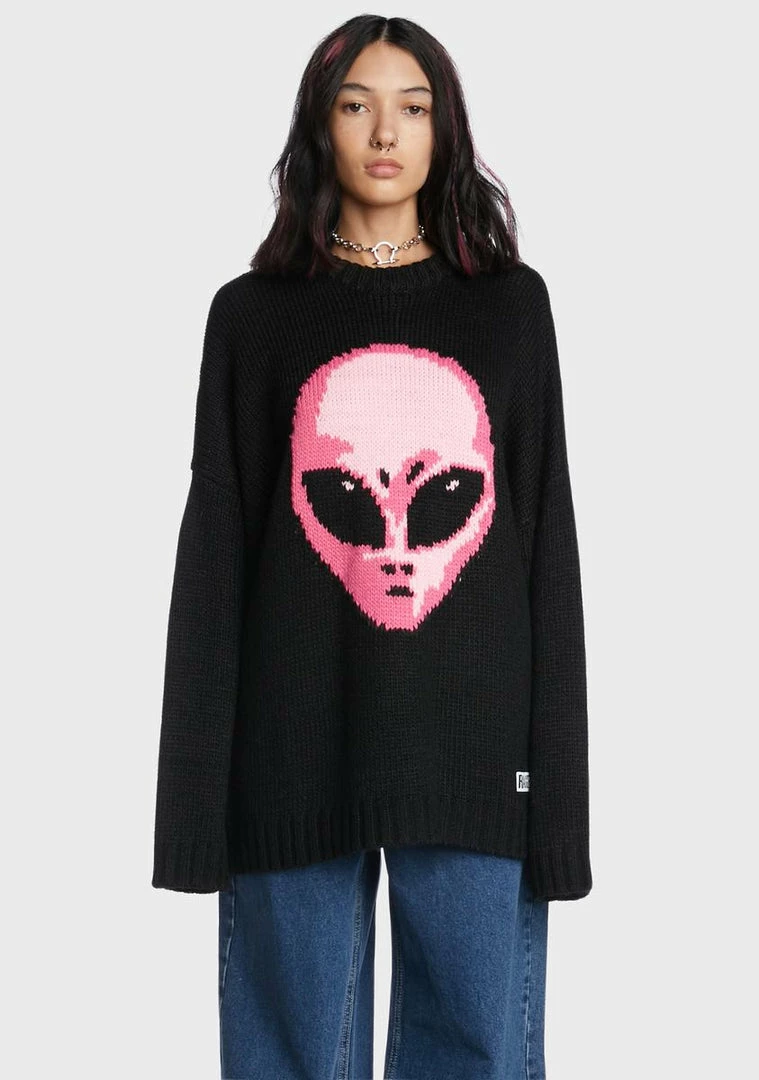 Best Pirce 🎁 The Ragged Priest Alien Knit Jumper 🌟 3 The Ragged Priest Alien Knit Jumper
