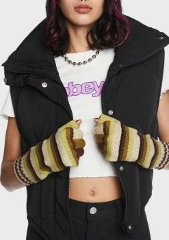 The Ragged Priest Scarves & Gloves Hue Knit Gloves