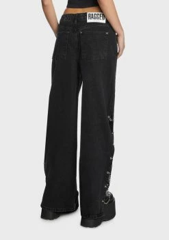 New β The Ragged Priest Chain Split Release π Jeans Bottoms β 10 The Ragged Priest Chain Split Release Jeans Bottoms