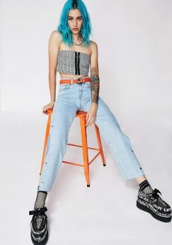 Budget π The Ragged Priest Bottoms Popper π Jeans π₯ 11 The Ragged Priest Bottoms Popper Jeans