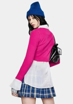 The Ragged Priest Cloned Long Sleeve Crop Tee