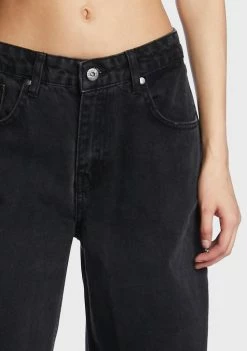 Cheapest ๐ The Ragged Priest Bottoms Charcoal Release ๐ Jeans ๐งจ 8 The Ragged Priest Bottoms Charcoal Release Jeans