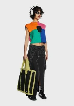 Hot Sale 👏 The Ragged Priest Tops Destroy Knit Top 😀 11 The Ragged Priest Tops Destroy Knit Top