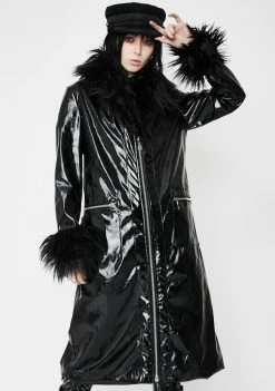 The Ragged Priest Misfit Vegan Leather Coat