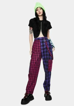 The Ragged Priest Jaw Zipper Crop Tee Tops