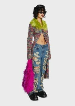 The Ragged Priest Tops Spacedye Generation Cardigan