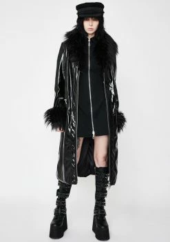 The Ragged Priest Misfit Vegan Leather Coat