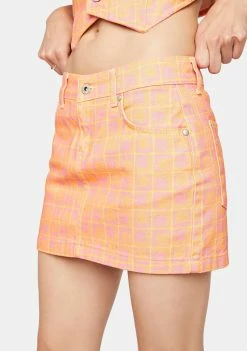The Ragged Priest Doll Denim Mini Skirt