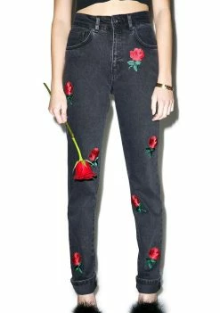 The Ragged Priest Bottoms Thorn In My Side Mom Jeans