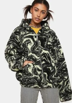 The Ragged Priest Crawler Fleece Hoodie Outerwear