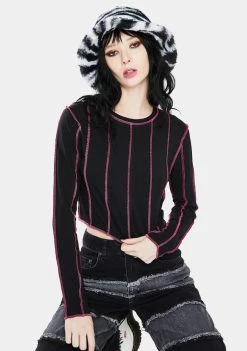 The Ragged Priest Vision Ringer Crop Tee