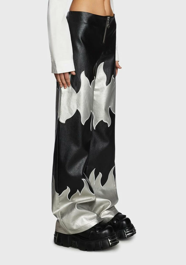 Budget π₯ The Ragged Priest Igniter Vegan Leather Pants π 4 The Ragged Priest Igniter Vegan Leather Pants