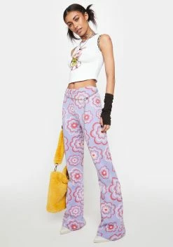 Coupon 🌟 The Ragged Priest Power Floral Flare Pants Flares 🎁 9 The Ragged Priest Power Floral Flare Pants Flares