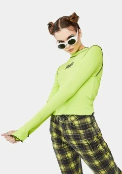 The Ragged Priest Tops Wired Long Sleeve Top