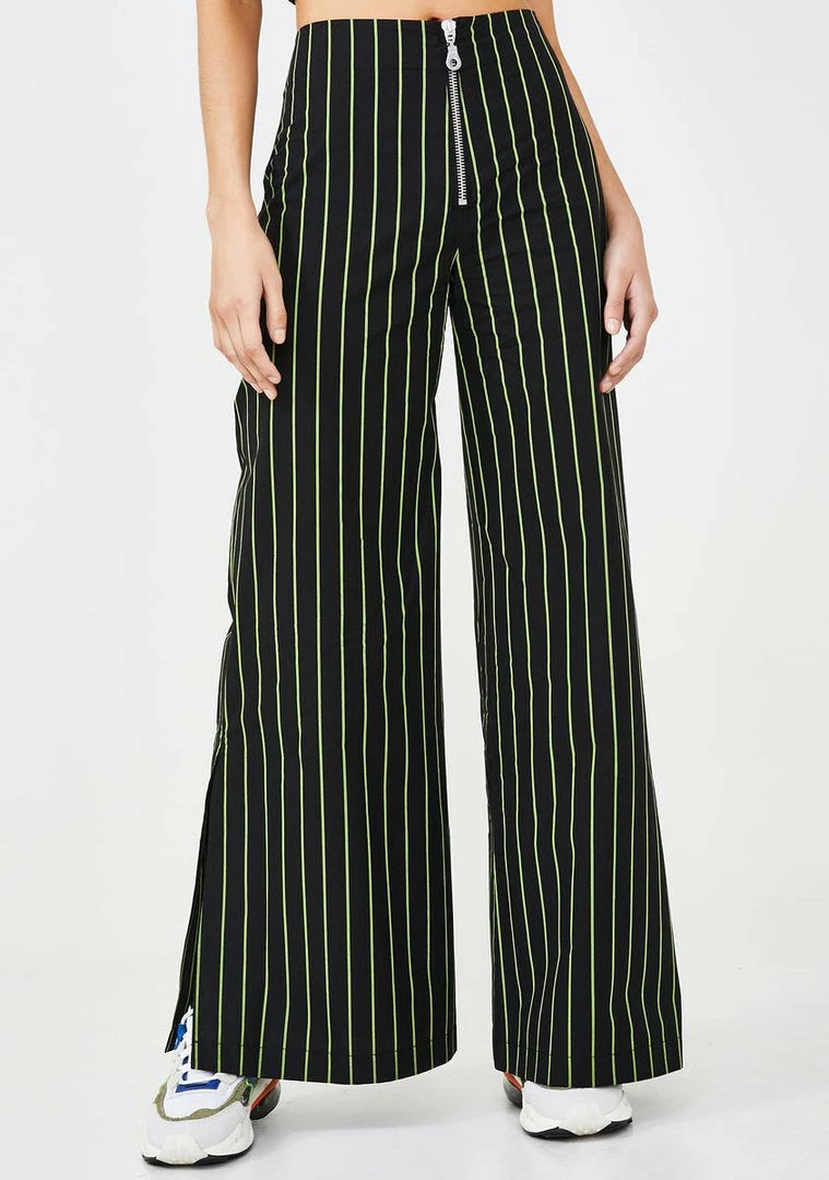 Buy π The Ragged Priest Cyber Pinstripe Pants Bottoms β¨ 3 The Ragged Priest Cyber Pinstripe Pants Bottoms