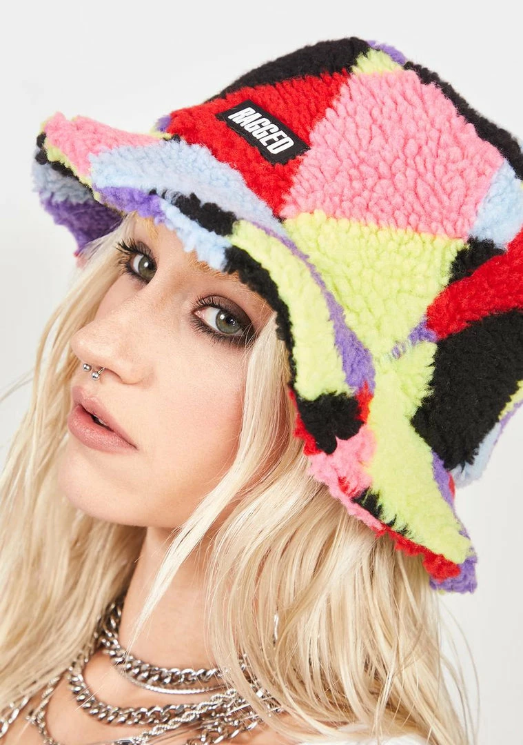 Best Pirce π― The Ragged Priest Hats Vivid Argyle Bucket Hat π 4 The Ragged Priest Hats Vivid Argyle Bucket Hat
