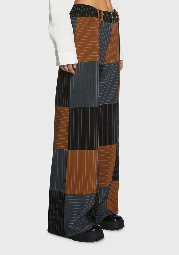 Promo π₯ The Ragged Priest Anarchy Striped Trousers Bottoms π 5 The Ragged Priest Anarchy Striped Trousers Bottoms
