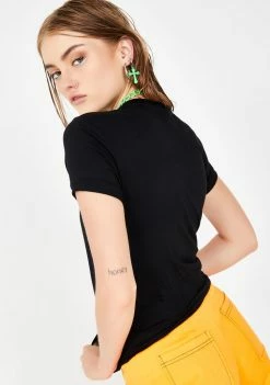 Flash Sale π₯° The Ragged Priest Eat Dirt Ringer Tee Tops π 9 The Ragged Priest Eat Dirt Ringer Tee Tops
