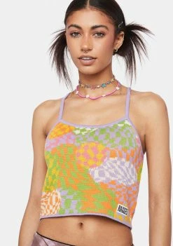 The Ragged Priest Kaleidoscope Cami Top Tank Crop Top