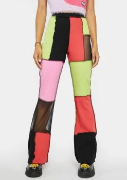 The Ragged Priest Bottoms Recess Patchwork Pants