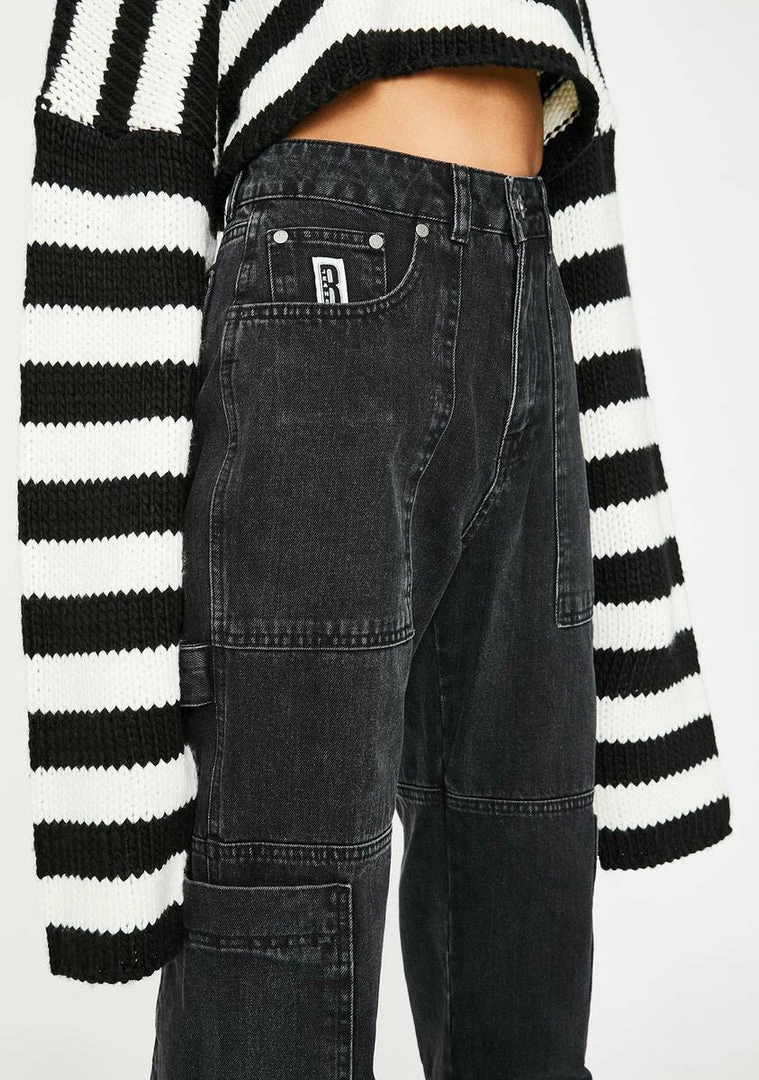 Outlet ๐ The Ragged Priest Bottoms Charcoal Combat ๐ Jeans ๐คฉ 5 The Ragged Priest Bottoms Charcoal Combat Jeans