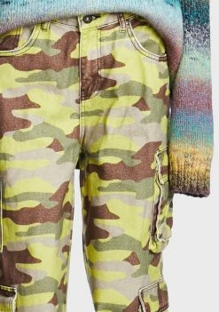 The Ragged Priest Camo Combat Release Jeans