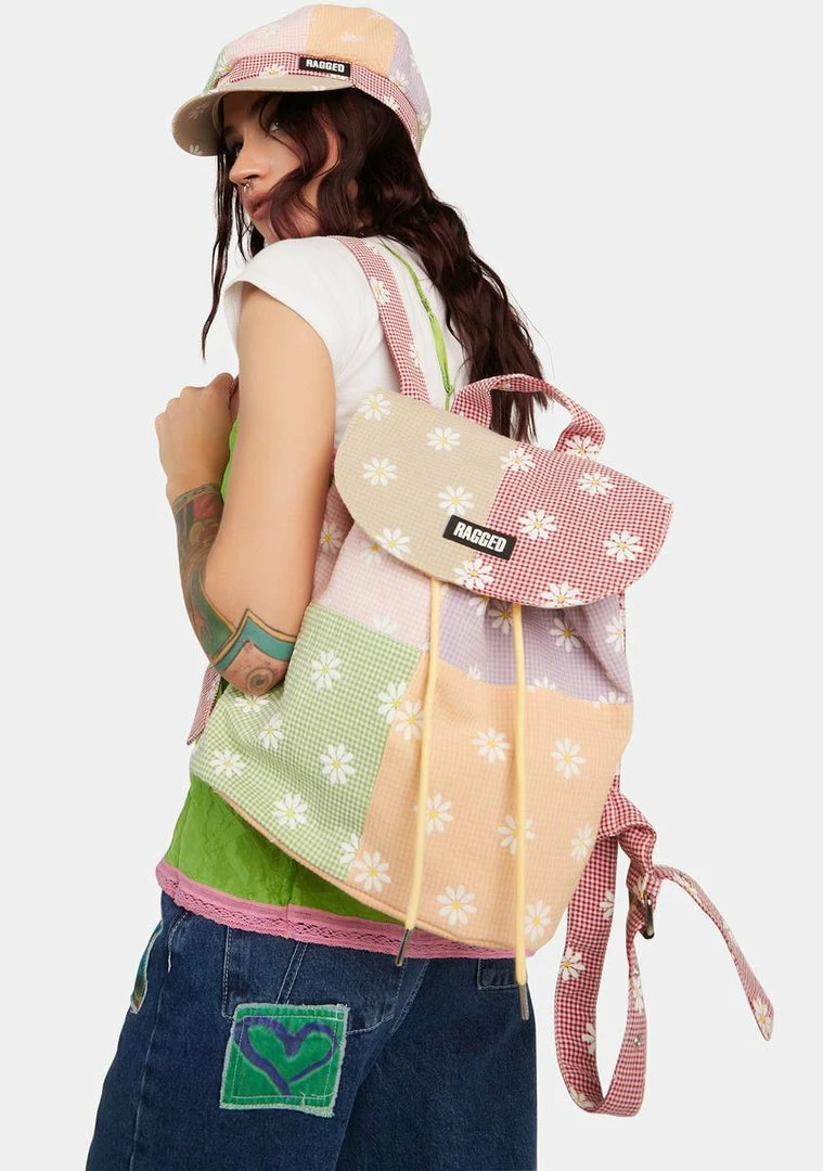 Best deal ✨ The Ragged Priest Meadow Patchwork 🎒 Backpack 💯 6 The Ragged Priest Meadow Patchwork Backpack