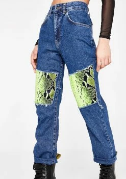The Ragged Priest Bottoms Adder Jeans