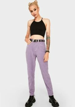 Wholesale π₯ The Ragged Priest Purple Cord Mom π Jeans βοΈ 8 The Ragged Priest Purple Cord Mom Jeans
