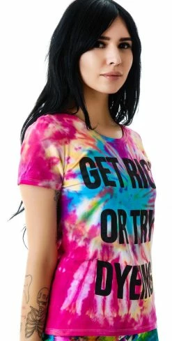 The Ragged Priest Tops The Get Rich Or Try Dyeing Tee