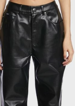The Ragged Priest Bottoms Faux Leather Rider Pants