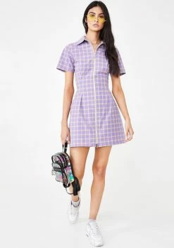 The Ragged Priest Dimension Checkered Dress
