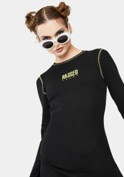 The Ragged Priest Dusk Long Sleeve Mini Dress